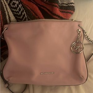 Michael Kors pink shoulder bag